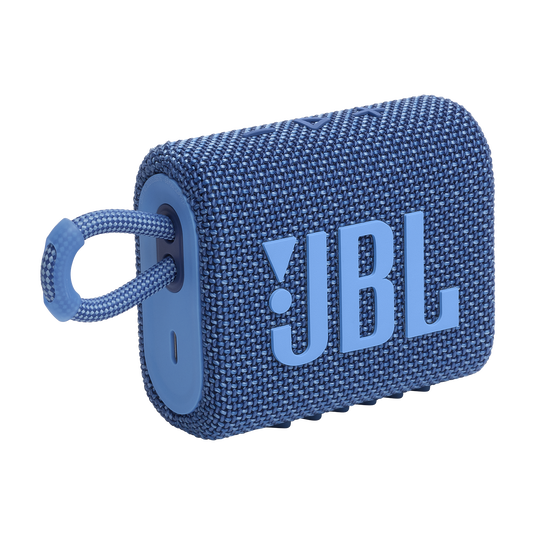 JBL Go 3 Eco - Blue - Ultra-portable Waterproof Speaker - Detailshot 4 image number null