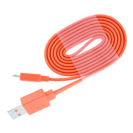 JBL USB Type-B charging cable for Flip 2/3/4, Charge 2/3, Pulse 3 - Orange - USB charging cable - Hero image number null