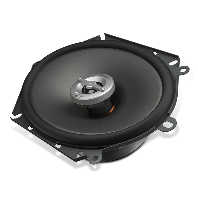 Reference 8602cfx - Black - A 6" x 8" / 5" x 7" custom-fit, two-way, high-fidelity coaxial speaker with true 4-ohm technology - Hero image number null