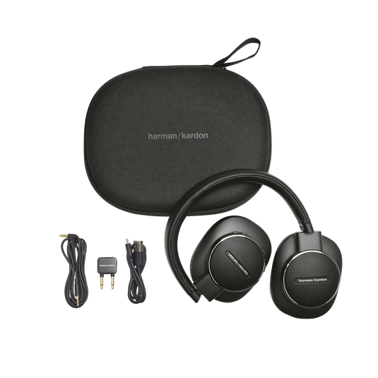 Harman Kardon FLY ANC - Black - Wireless Over-Ear NC Headphones - Detailshot 8 image number null