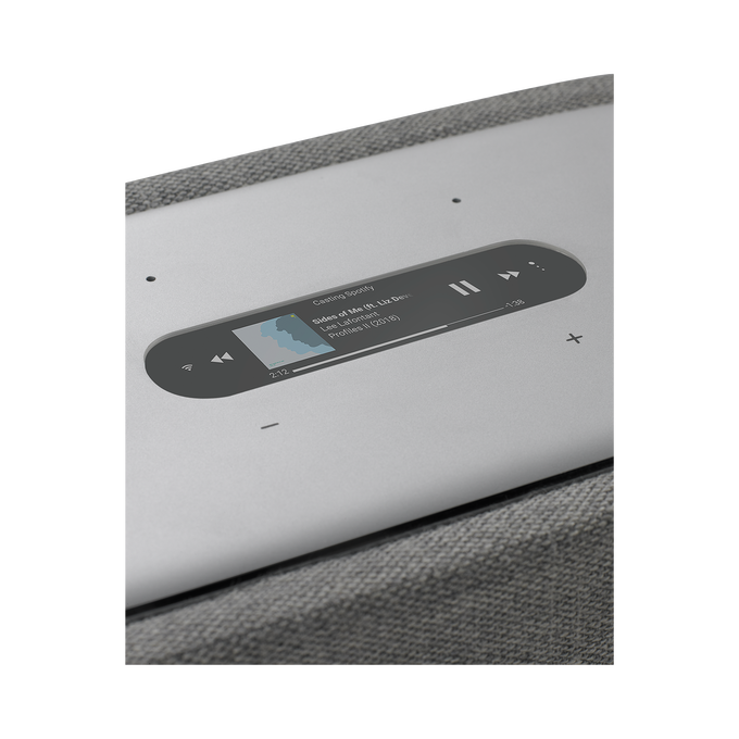Harman Kardon Citation 300 - Grey - The medium-size smart home speaker with award winning design - Detailshot 1 image number null