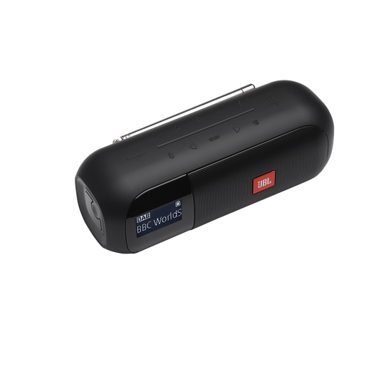 JBL Tuner 2 - Black - Portable DAB/DAB+/FM radio with Bluetooth - Detailshot 2 image number null