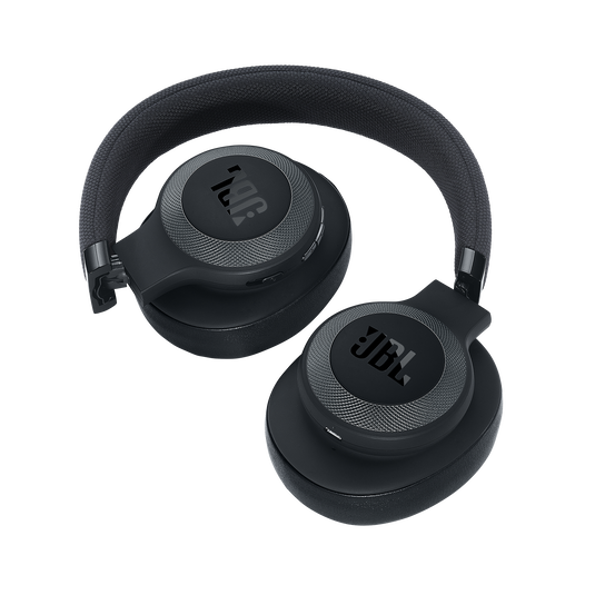 JBL E65BTNC - Black Matte - Wireless over-ear noise-cancelling headphones - Detailshot 2 image number null