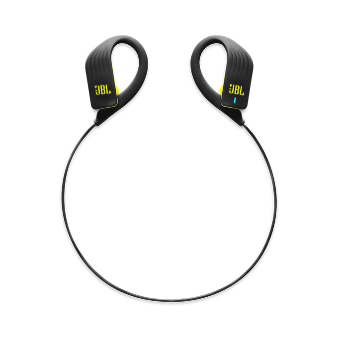 JBL Endurance SPRINT - Yellow - Waterproof Wireless In-Ear Sport Headphones - Detailshot 2 image number null