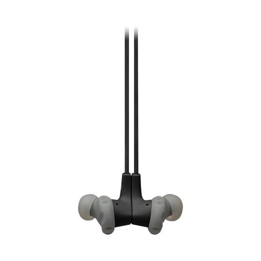 JBL Endurance RUNBT - Black - Sweatproof Wireless In-Ear Sport Headphones - Detailshot 3 image number null