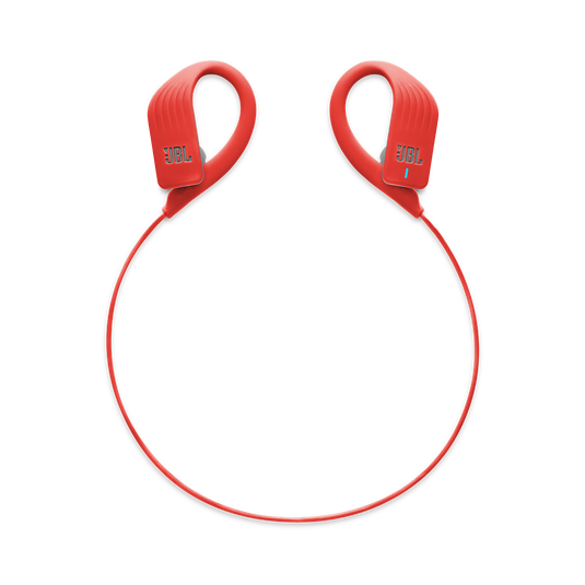 JBL Endurance SPRINT - Red - Waterproof Wireless In-Ear Sport Headphones - Detailshot 2 image number null