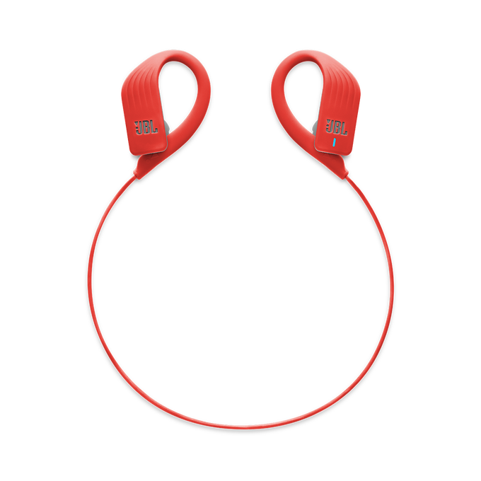 JBL Endurance SPRINT - Red - Waterproof Wireless In-Ear Sport Headphones - Detailshot 2 image number null