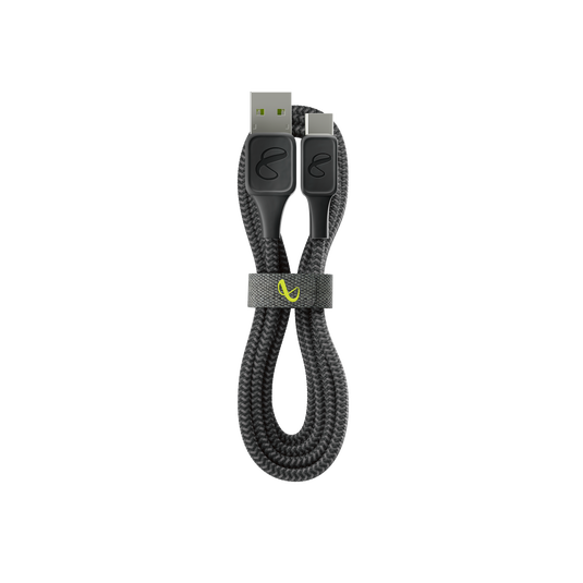 InstantConnect USB-A to USB-C - Black - Charging cable for USB-C device - Detailshot 1 image number null