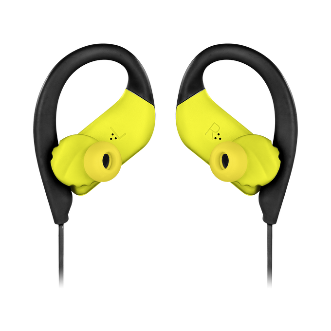JBL Endurance SPRINT - Yellow - Waterproof Wireless In-Ear Sport Headphones - Detailshot 3 image number null