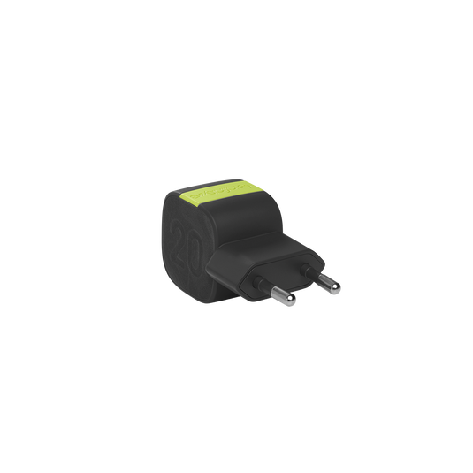 InstantCharger 20W 1 USB - Black - Compact USB-C PD charger - Detailshot 2 image number null
