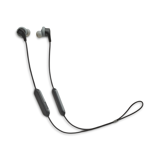 JBL Endurance RUNBT - Black - Sweatproof Wireless In-Ear Sport Headphones - Hero image number null