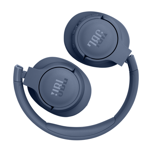 JBL Tune 770NC - Blue - Adaptive Noise Cancelling Wireless Over-Ear Headphones - Detailshot 4 image number null