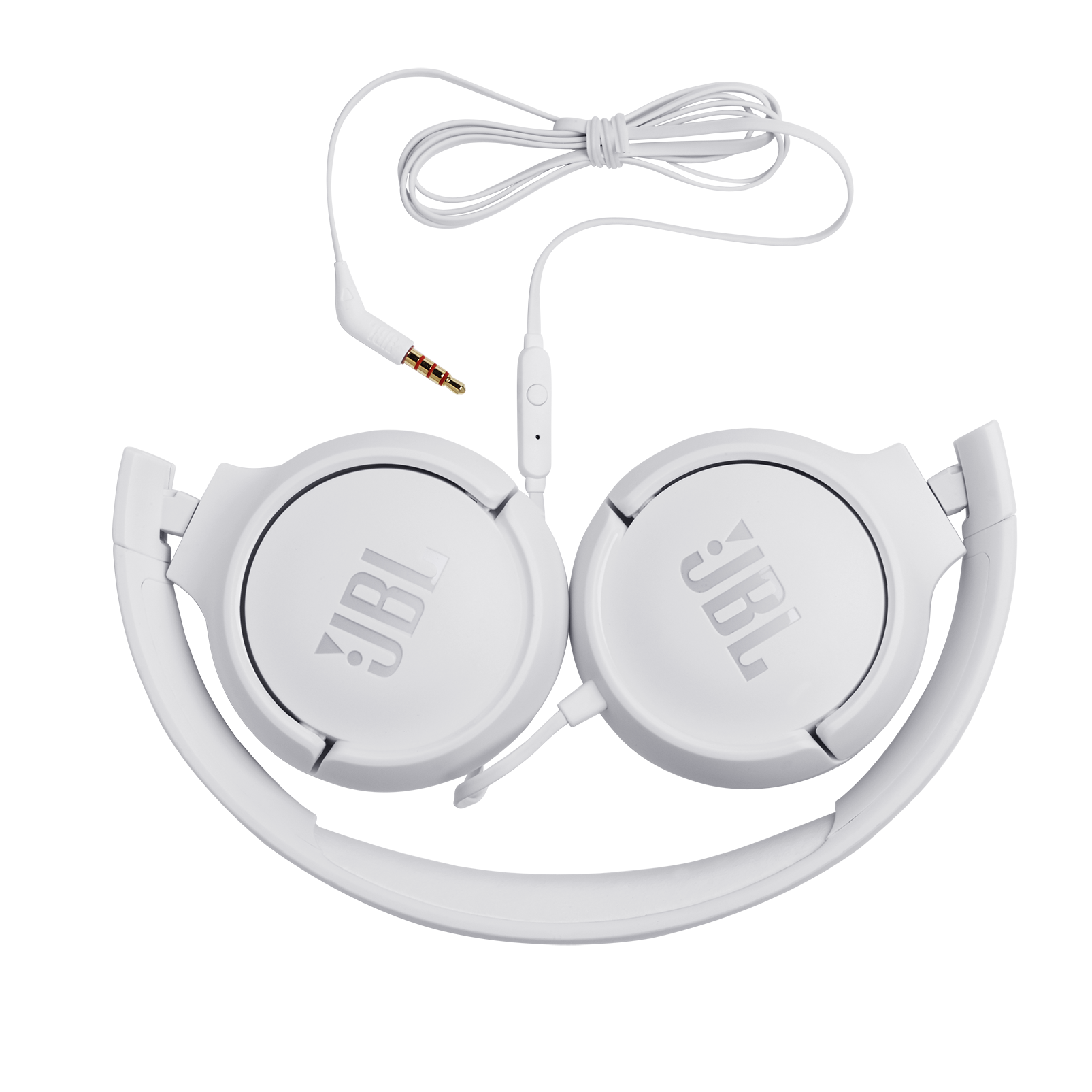 JBL Tune 500 - White - Wired on-ear headphones - Detailshot 1