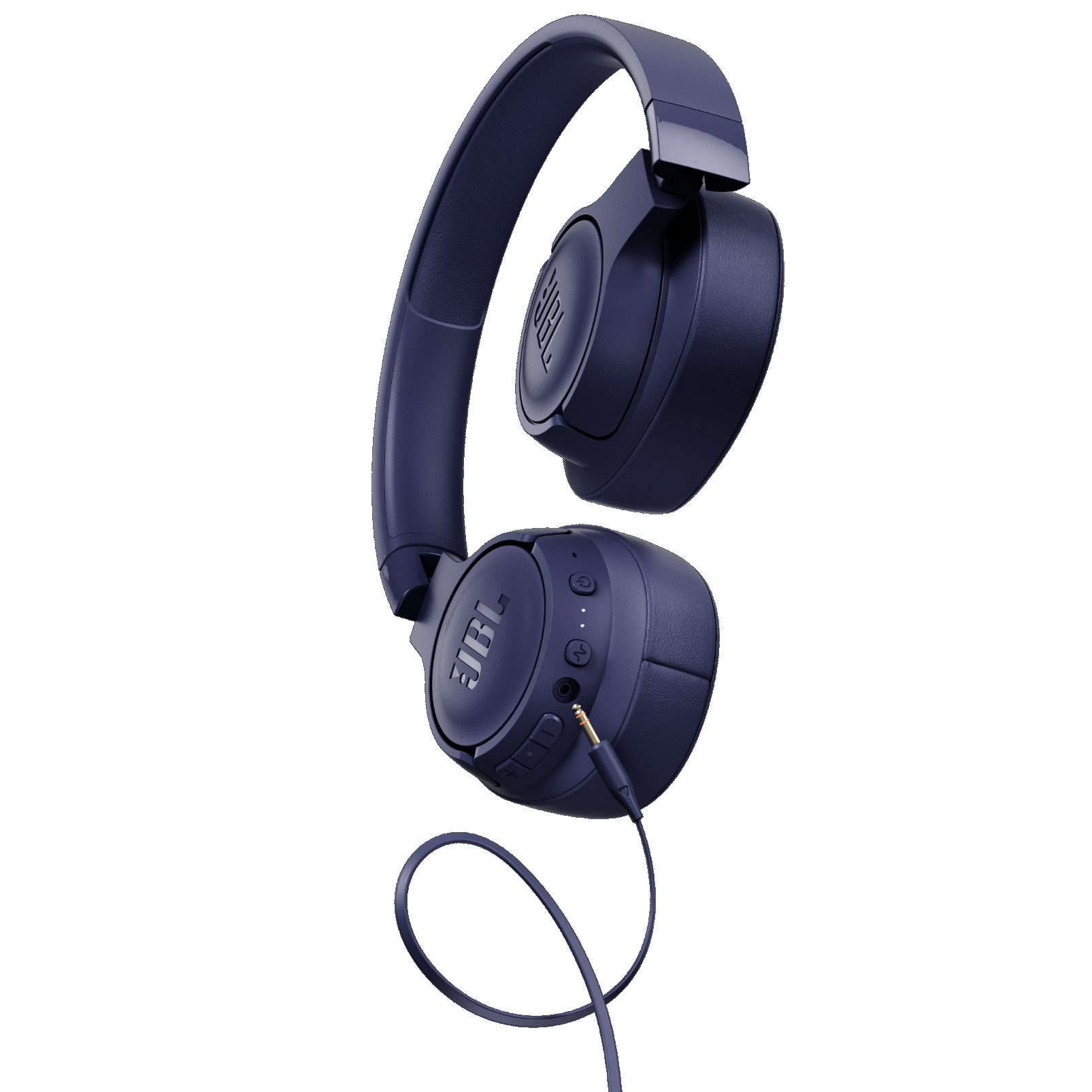 JBL Tune 750BTNC - Blue - Wireless Over-Ear ANC Headphones - Detailshot 7