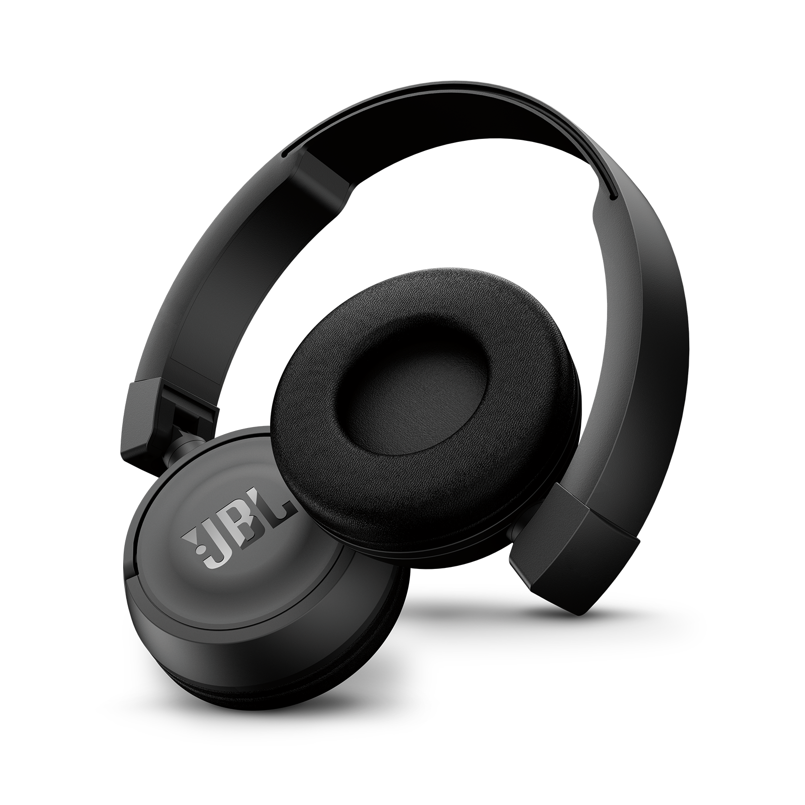JBL T450BT - Black - Wireless on-ear headphones - Detailshot 1