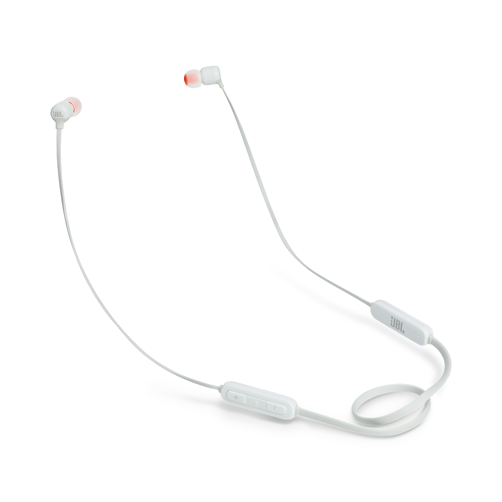 JBL Tune 160BT - White - Wireless in-ear headphones - Hero