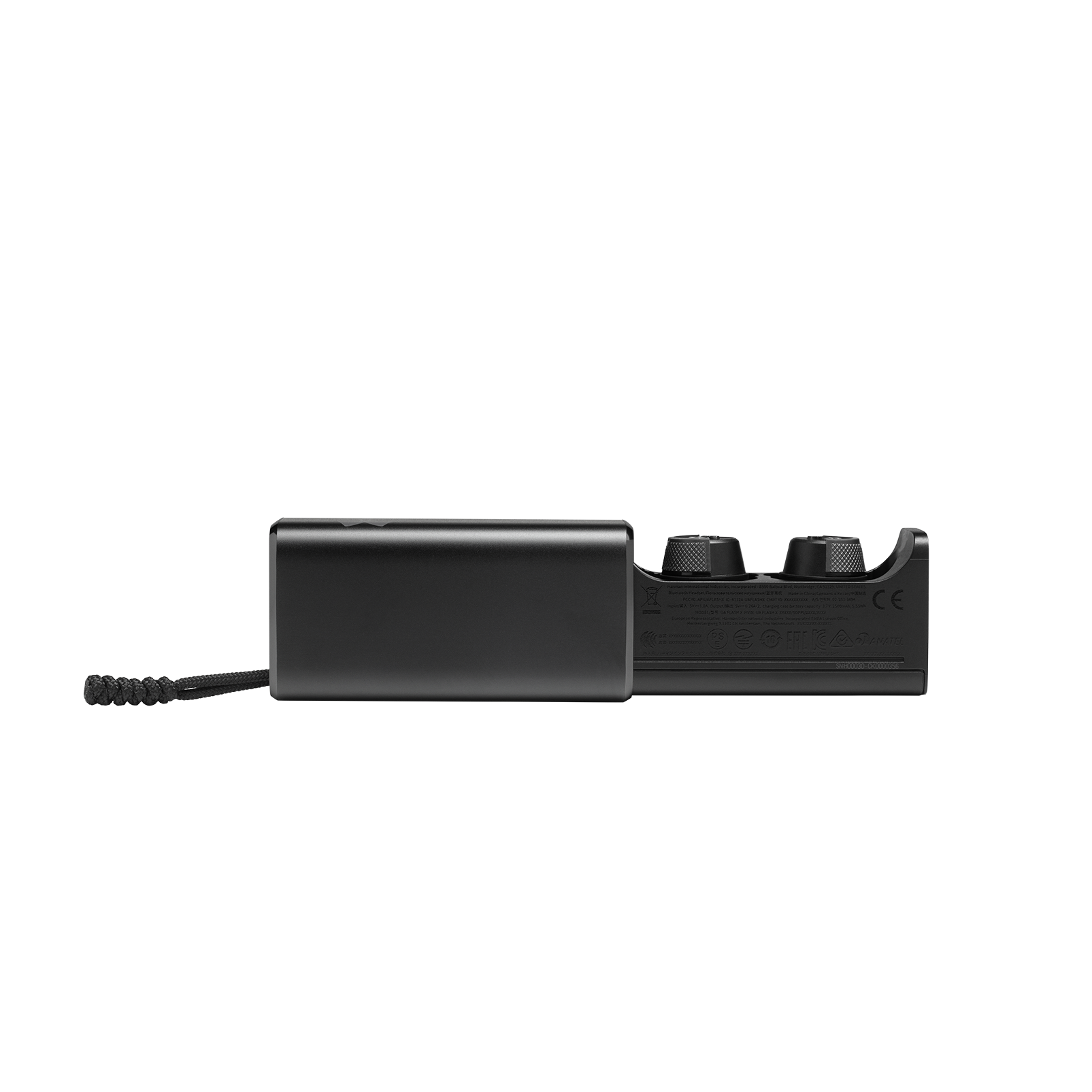 UA True Wireless Flash X - Engineered by JBL - Black - Waterproof true wireless sport earbuds - Detailshot 5