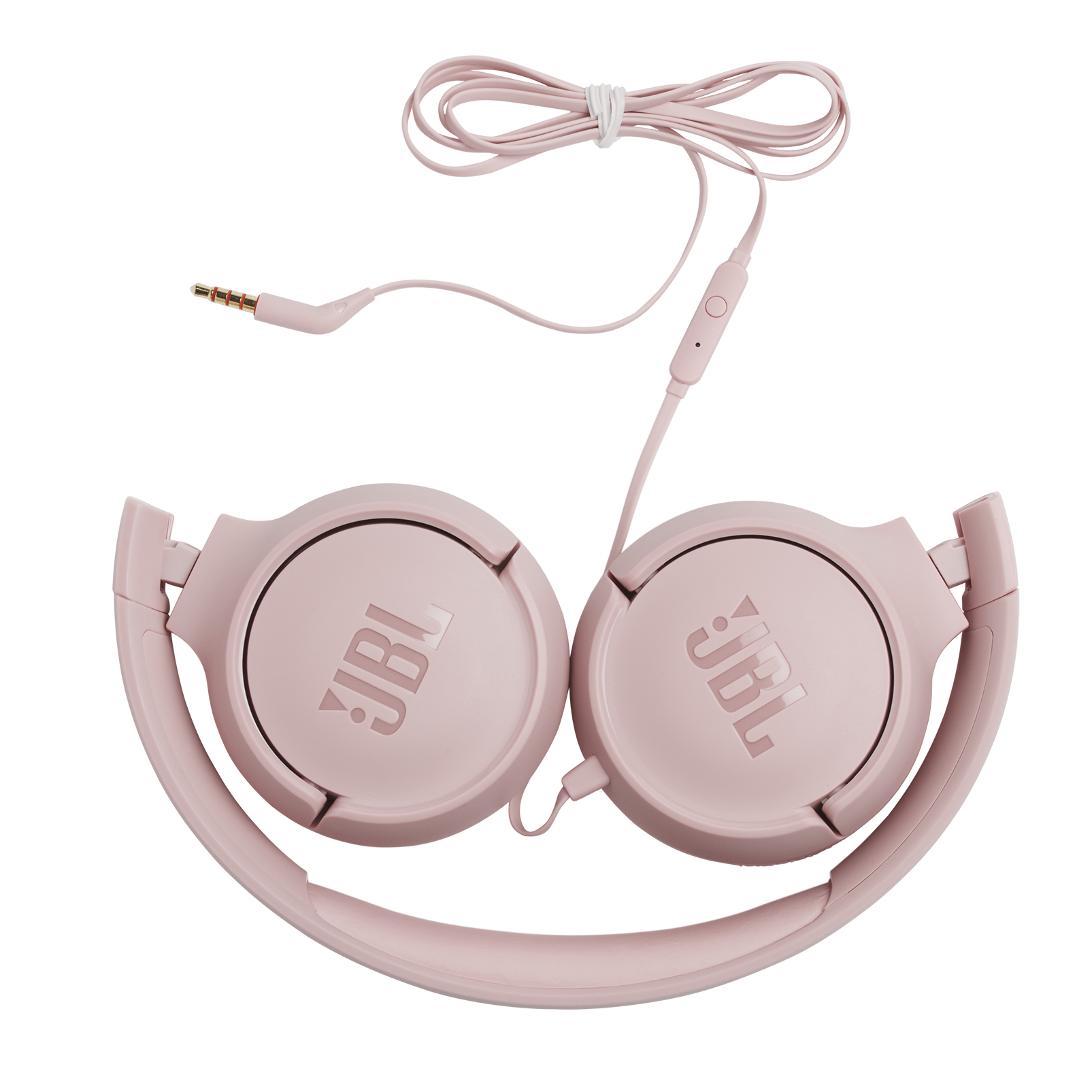 JBL Tune 500 - Pink - Wired on-ear headphones - Detailshot 1