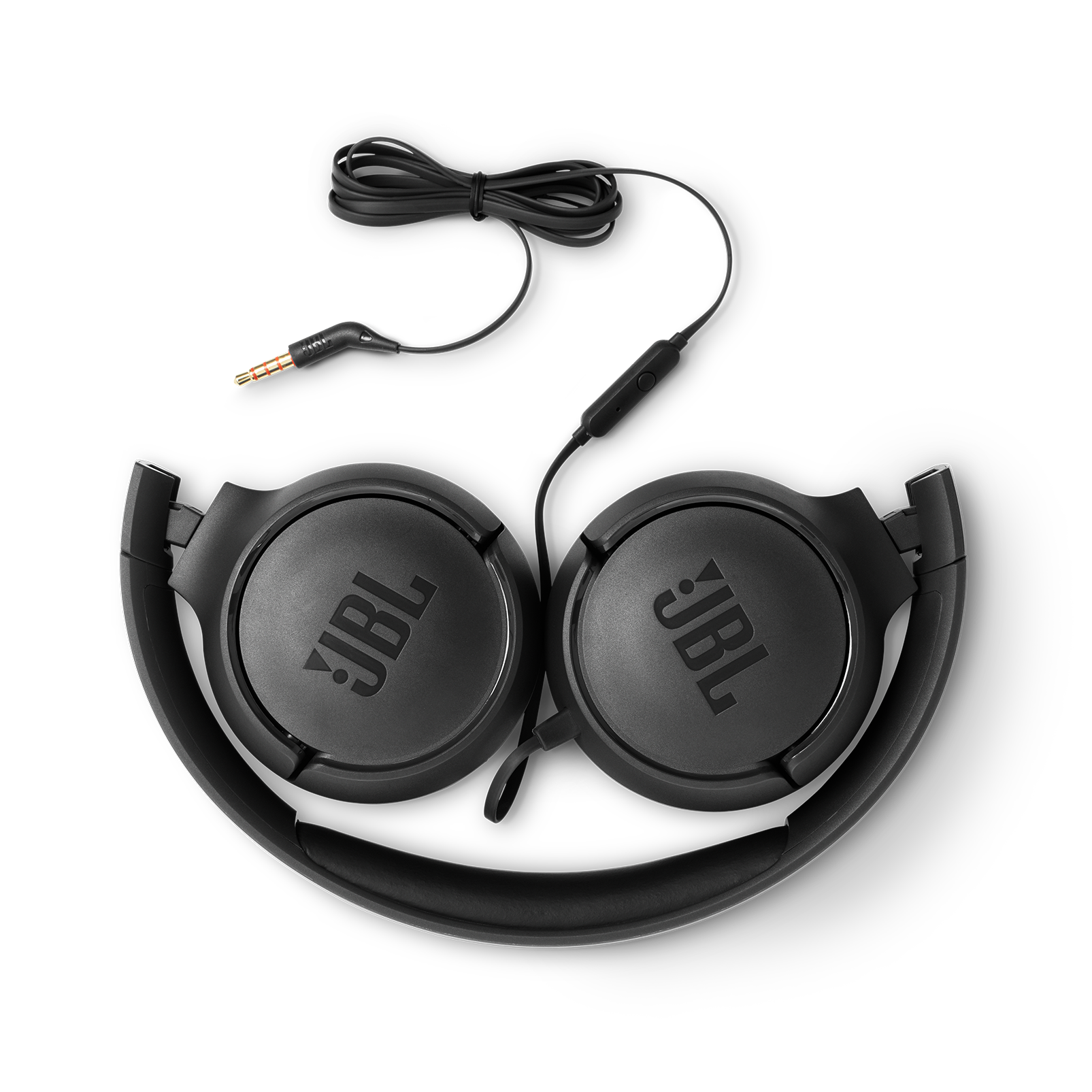 JBL Tune 500 - Black - Wired on-ear headphones - Detailshot 1